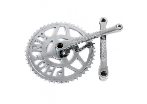 Set of 48 teeth chainring and crank arms Phoenix brand