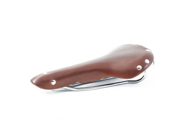 Brown leather saddle SL-06S by Gyes