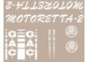 Bicycle stickers Motoretta-2 from GAC