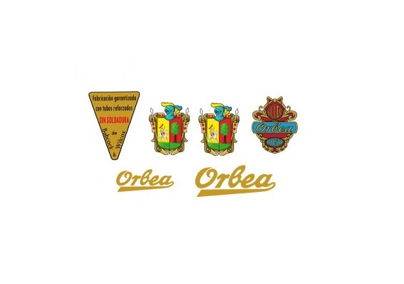 Adhesivos bicicleta Orbea dama clásica
