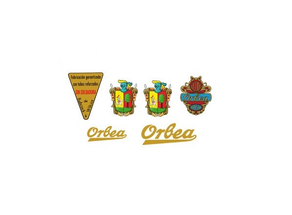 Adhesivos bicicleta Orbea dama clásica