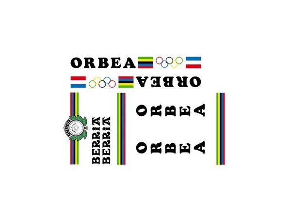 Bicycle stickers Orbea Berria