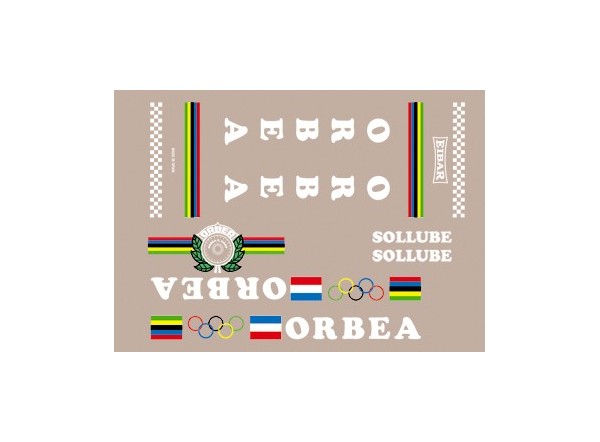 Bicycle stickers Orbea Sollube