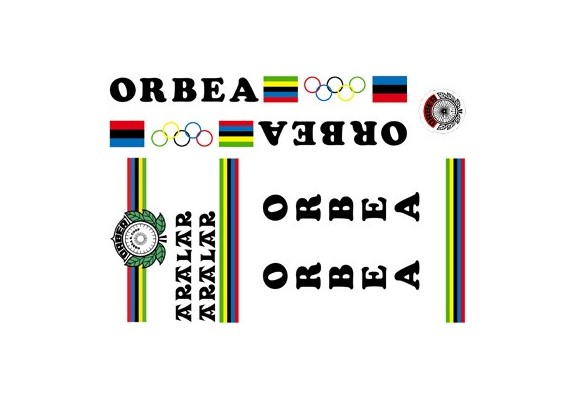 Adhesivos bicicleta Orbea Aralar