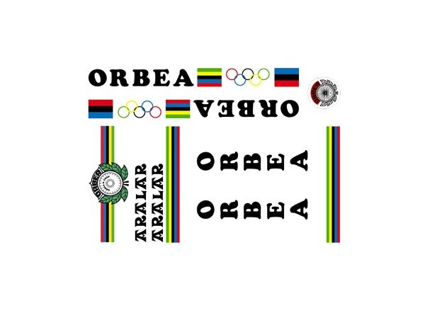 Adhesivos bicicleta Orbea Aralar