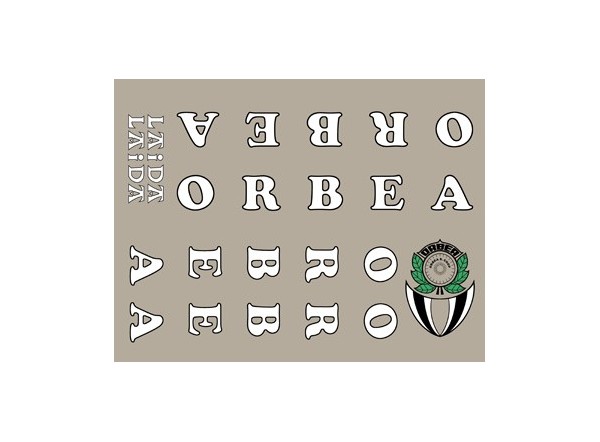Bicycle stickers Orbea Laida B