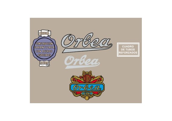 Bicycle stickers Orbea 40's