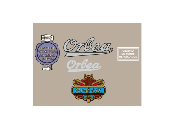 Bicycle stickers Orbea 40's
