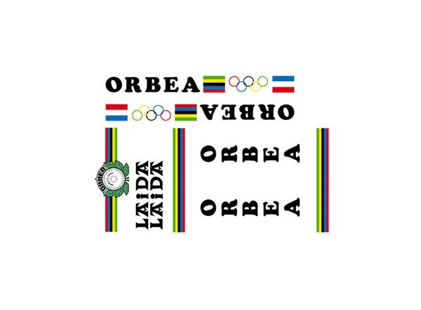 Bicycle stickers Orbea Laida A