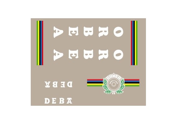 Bicycle stickers Orbea Deba