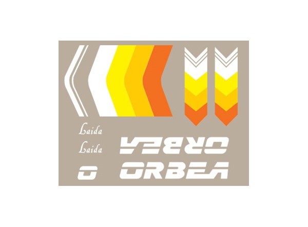 Bicycle stickers Orbea Laida 1980