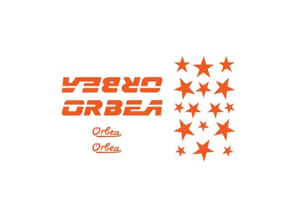 Bicycle stickers Orbea Estrellada