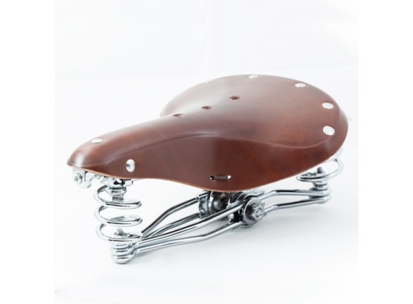 Brown leather saddle SL-10S by Gyes