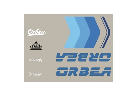 Bicycle stickers Orbea Moncayo
