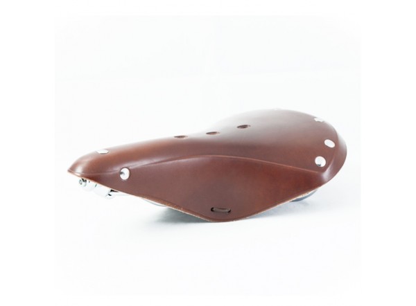 Brown leather saddle SL-17S by Gyes