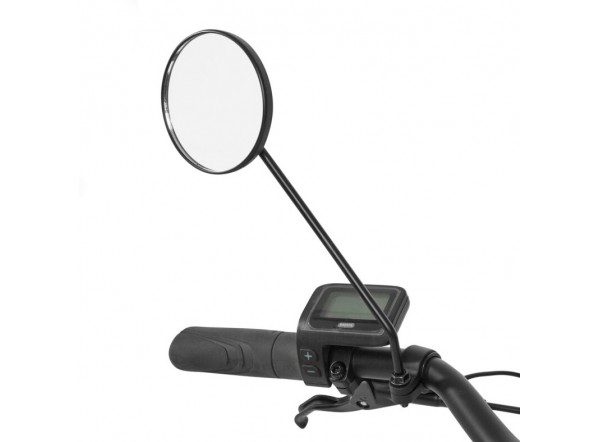 Bicycle rearview mirror mounted on handlebar