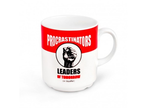 Taza "Procrastinators"