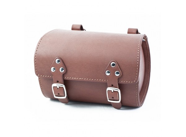 Bolsa de herramientas SB-07 de Gyes en piel color marrón