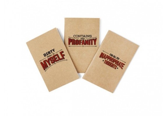 Notebook  Dirty Notes Mini Set (3 Notebooks)