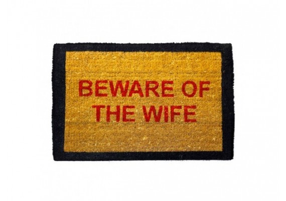 Doormat Beware of the Wife