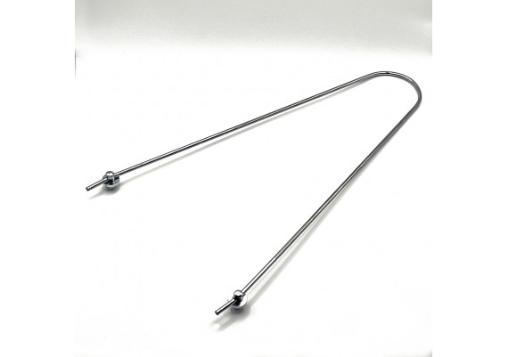 Chrome mudguard rod