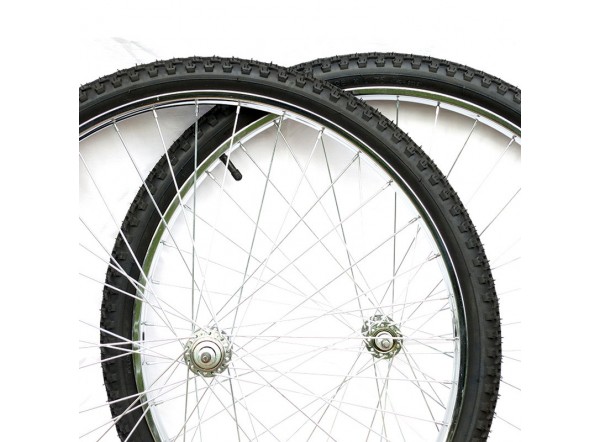Wheels -front and rear- size 26x1,75 (45-559) for MTB