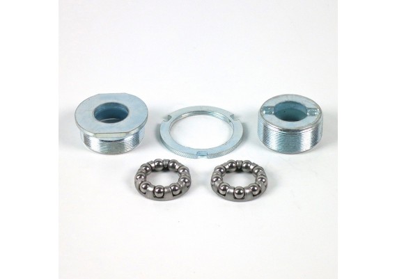BB cups and bearings Phillips type for cotter pin axle