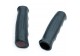 Classic rubber grips (2 pcs) with reflector
